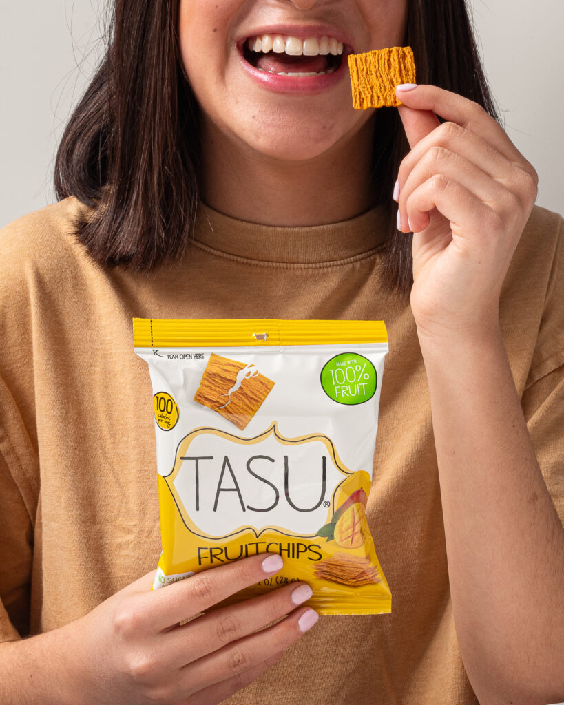 crunchy and delicious mango TASU Fruit Chips