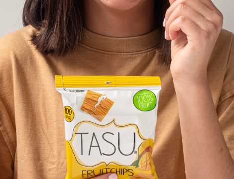 crunchy and delicious mango TASU Fruit Chips